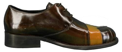 Ikon Original Zodiac Leather Shoe in Brown/Tan
