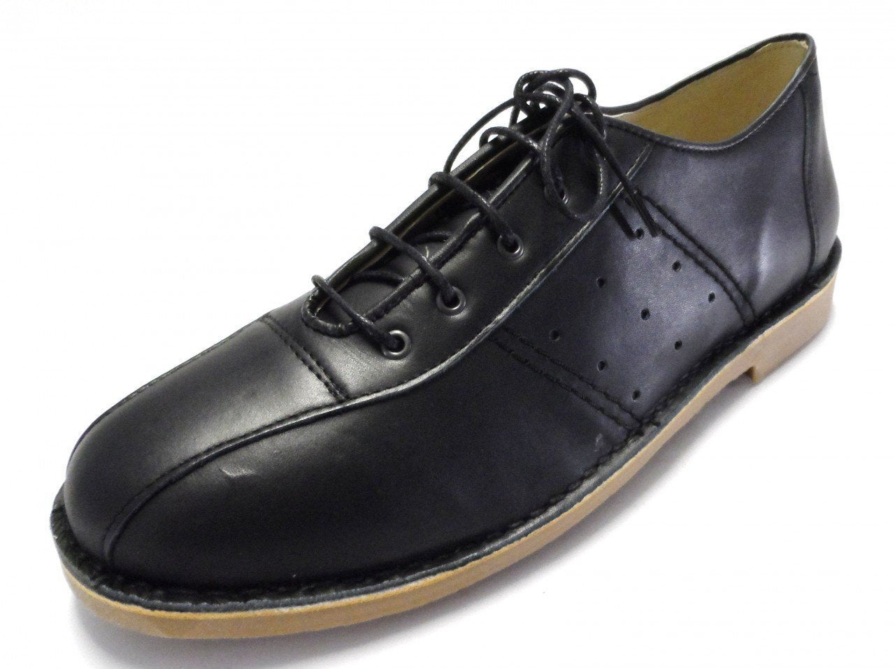 Ikon Original Marriott Leather Bowling Shoes in Black