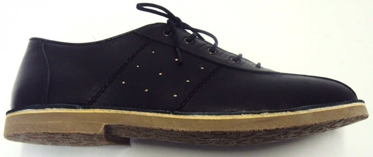 Ikon Original Marriott Leather Bowling Shoes in Black